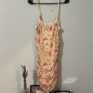 SHEIN CURVE Cinched Floral Dress, Never worn, 1XL
